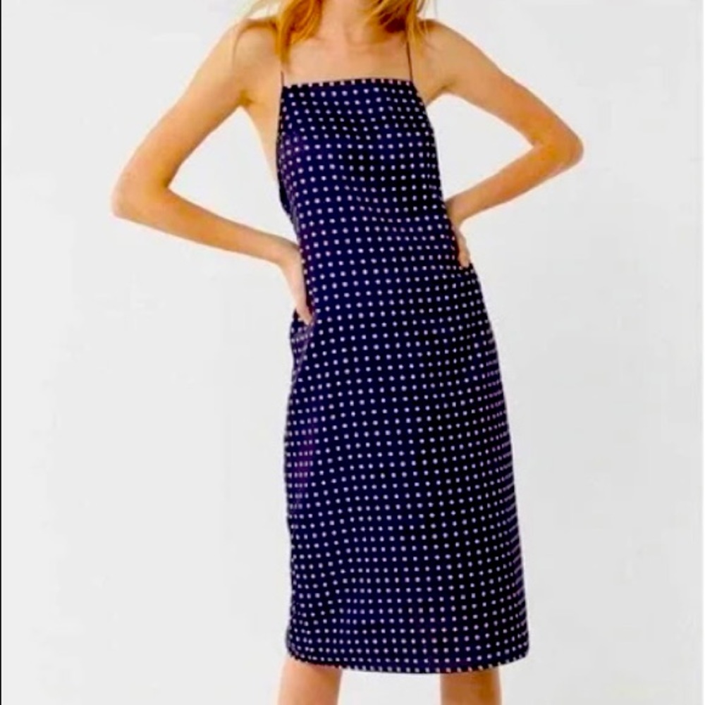 polka dot urban outfitters dress